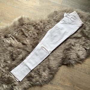 Hollister white jegging - 0s